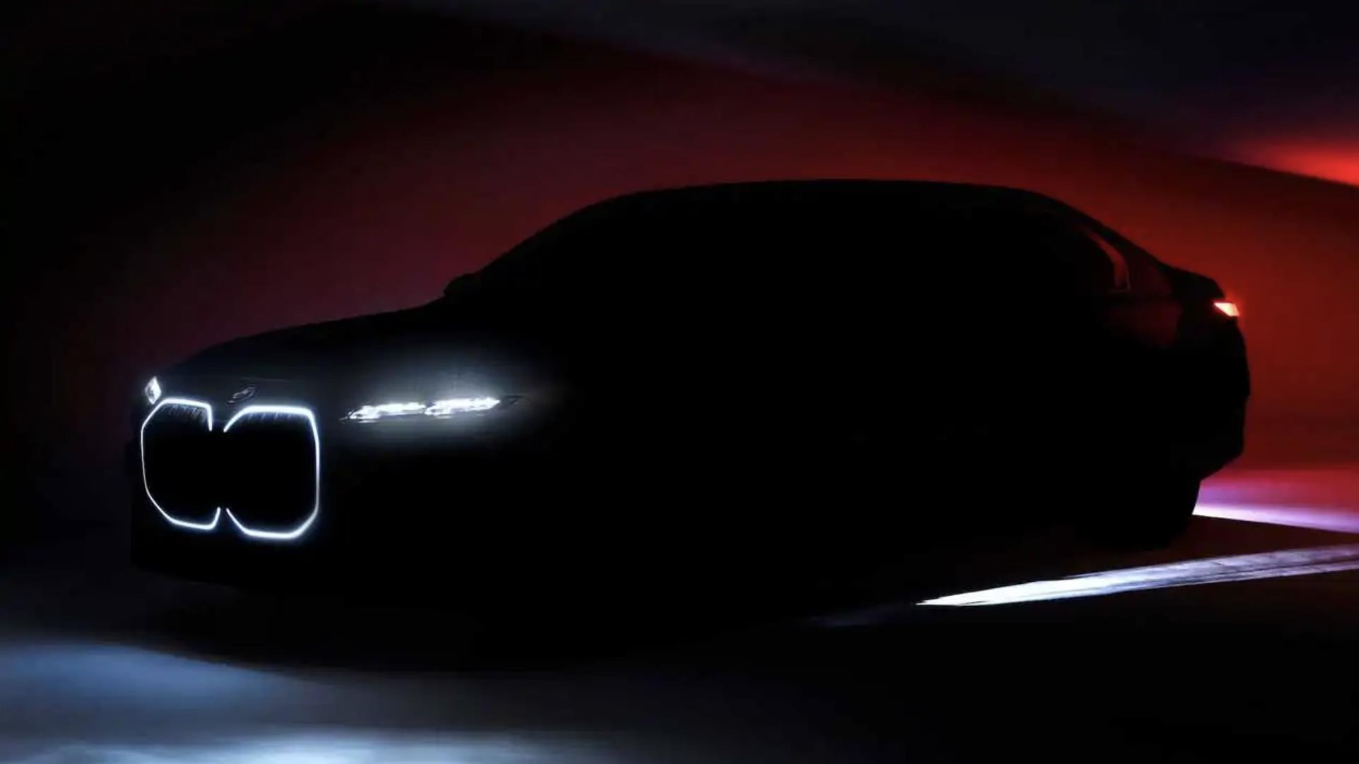 4月20日亮相/首发车型为xDrive 60 宝马i7最新预告图发布